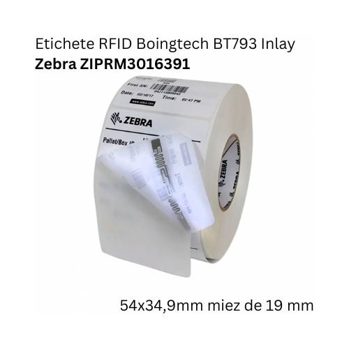 Etichete RFID Boingtech BT793 Inlay Zebra ZIPRM3016391