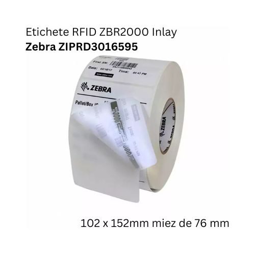 Etichete RFID ZBR2000 Inlay Zebra ZIPRD3016595