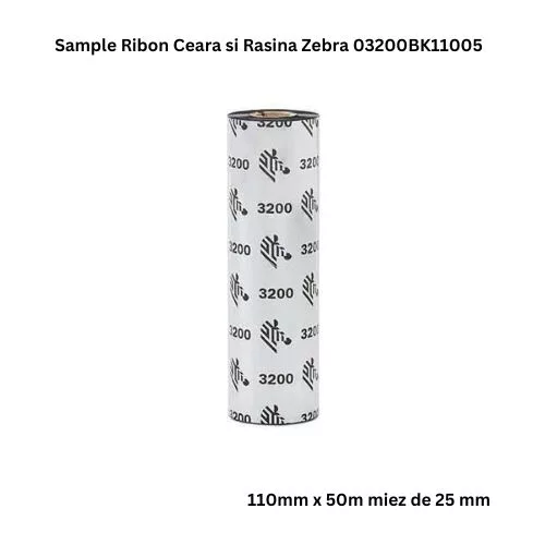 Sample Ribon Ceara Si Rasina Zebra 03200Bk11005