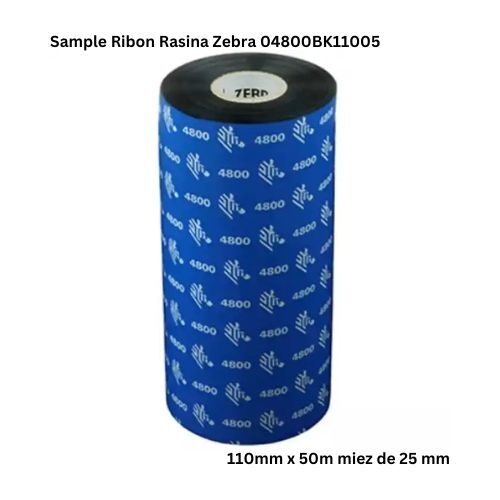 Sample Ribon Rasina Zebra 04800BK11005