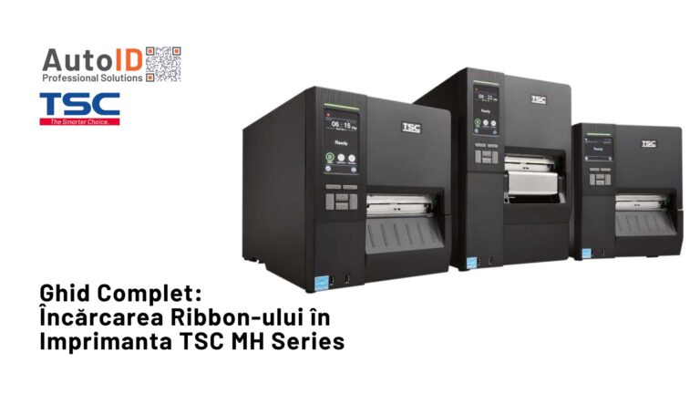 Încărcarea Ribbon-ului în Imprimanta TSC MH Series