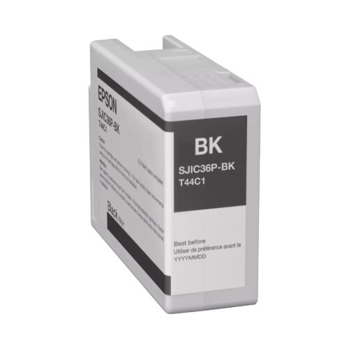Cartuș cerneală negru 80 ml pentru ColorWorks C6000 / C6500 Epson C13T44C140