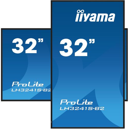 Display Digital Signage 32" Full HD IPS, USB Media Player, 24/7, HDMI x3 - iiyama LH3241S