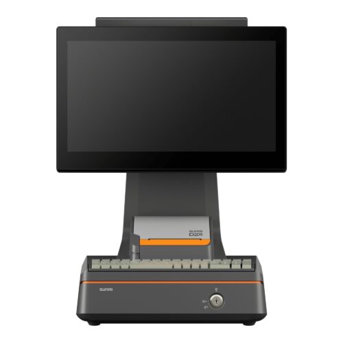 Sistem POS desktop, display 15,6', Touchscreen, Full HD, imprimantă 80 mm, USB, BT, Ethernet, Wi-Fi, Android Sunmi D2s PLUS P01214110