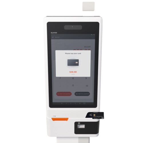 Sistem Kiosk, Scanner Datalogic 3410, 2D, NFC, 61 cm, Touch, Full HD, USB, Ethernet, Wi-Fi, Android SUNMI K2 P05074007